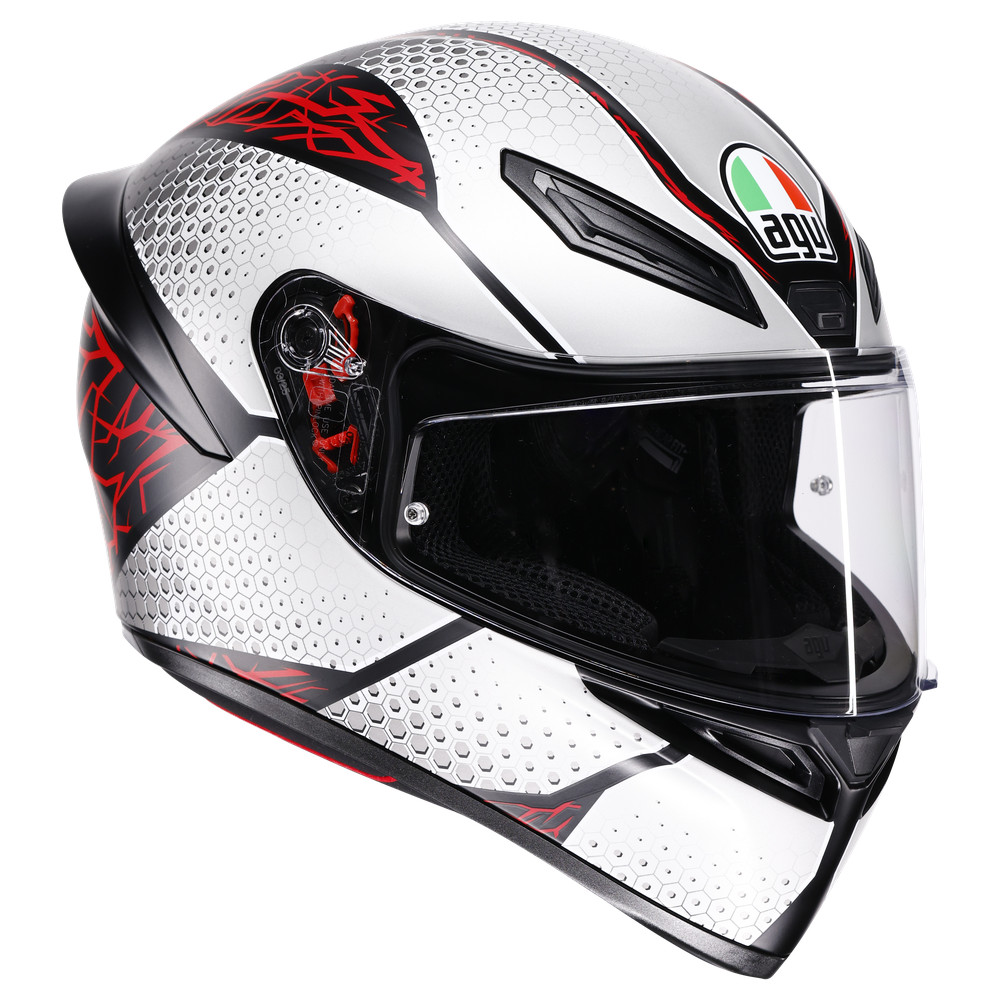AGV K1 S [SPEEDARMOR MATT BLACK/GREY/RED] 64 2XL - Image 1