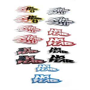 No Fear Logo Sticker Pack - 14 Pieces - Image 2