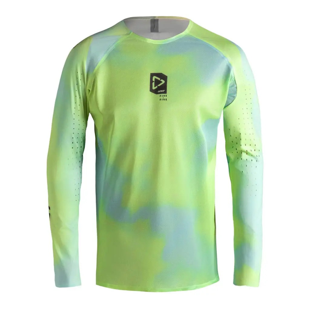 Leatt 5.5 UltraWeld Motocross Jersey Acid Yellow