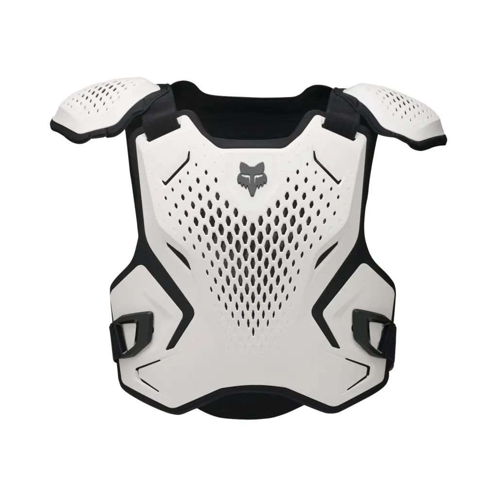 Fox R3 Chest Gurad White