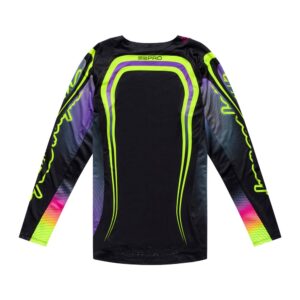 Troy Lee Designs SE Pro Wander Motocross Jersey Black/Neo Purple - Image 2