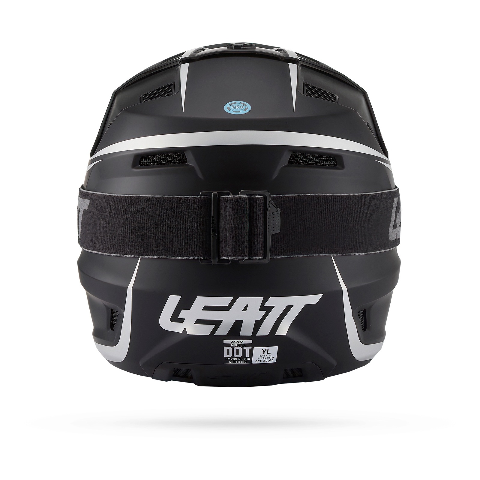 Leatt 3.5 Motocross Helmet Kit Black - Image 3
