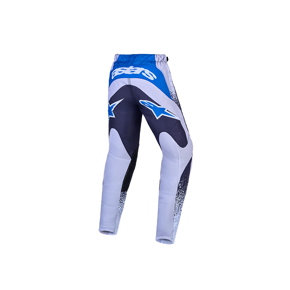 Alpinestars Youth Fluid Drag Motocross Pants Graystone/Light Lilac/UCLA Blue/Black - Image 2