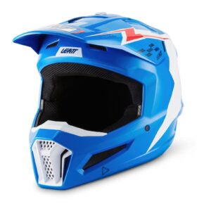 Leatt 3.5 Motocross Helmet Kit Blue - Image 6