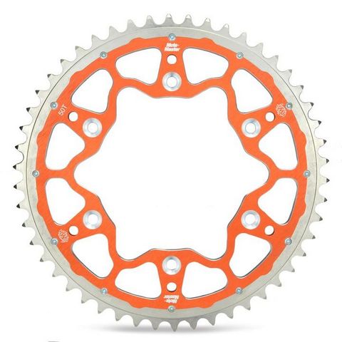 SPROCKET MOTO MASTER DUAL RING KTM 125SX 250SX 150SX 200SX 360SX 380SX 400SX 250SXF 350SXF ORANGE - Image 1