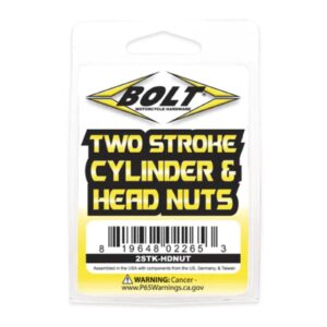 2 STROKE CYLINDER & HEAD NUTS - Image 1