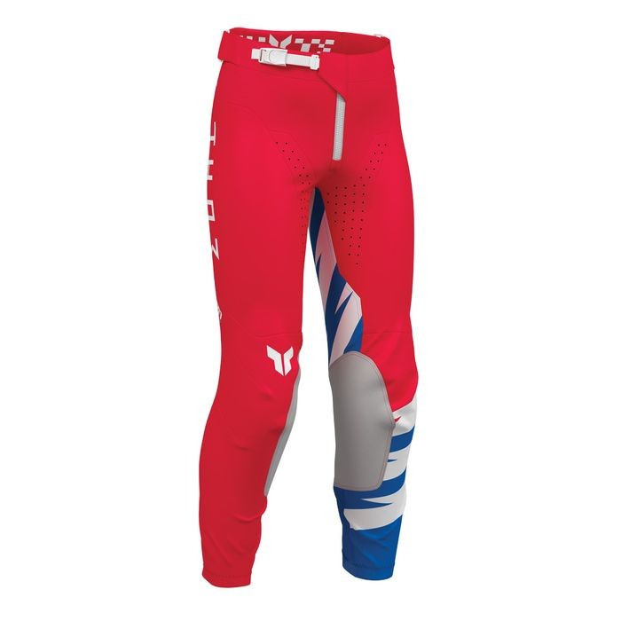 Thor Launchmode Shockie Motocross Pants Youth Red/Black - Image 1
