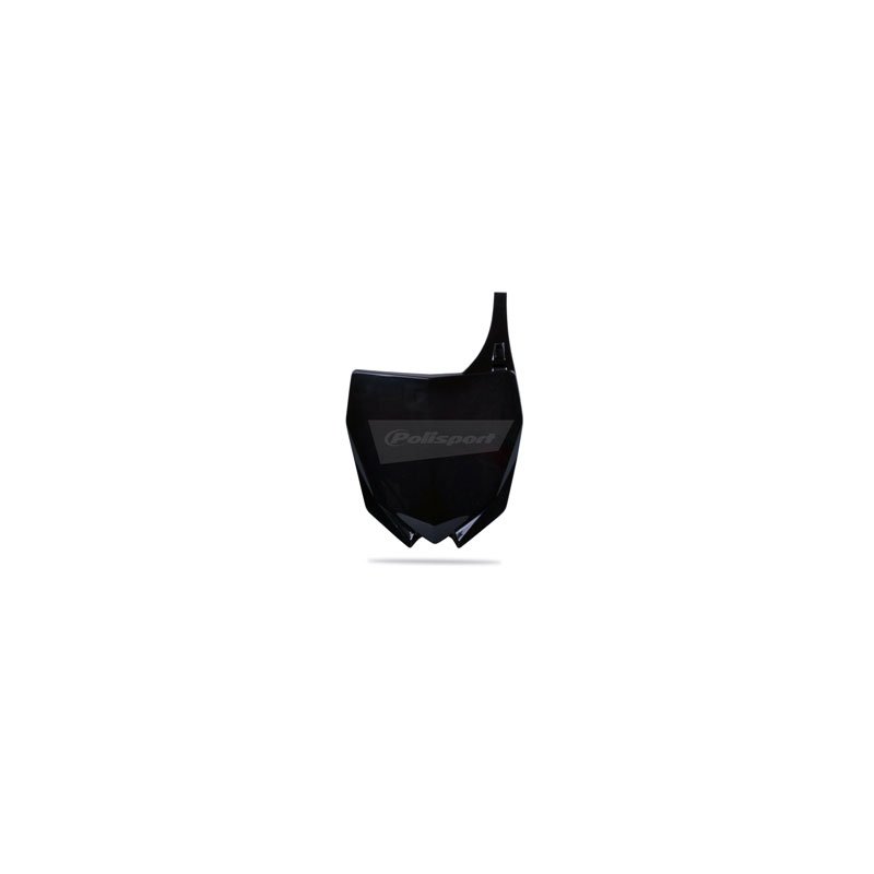 NUMBER PLATE YAM YZ250F/450F 10-18 / YZ125/250 15-18 BLK - Image 1