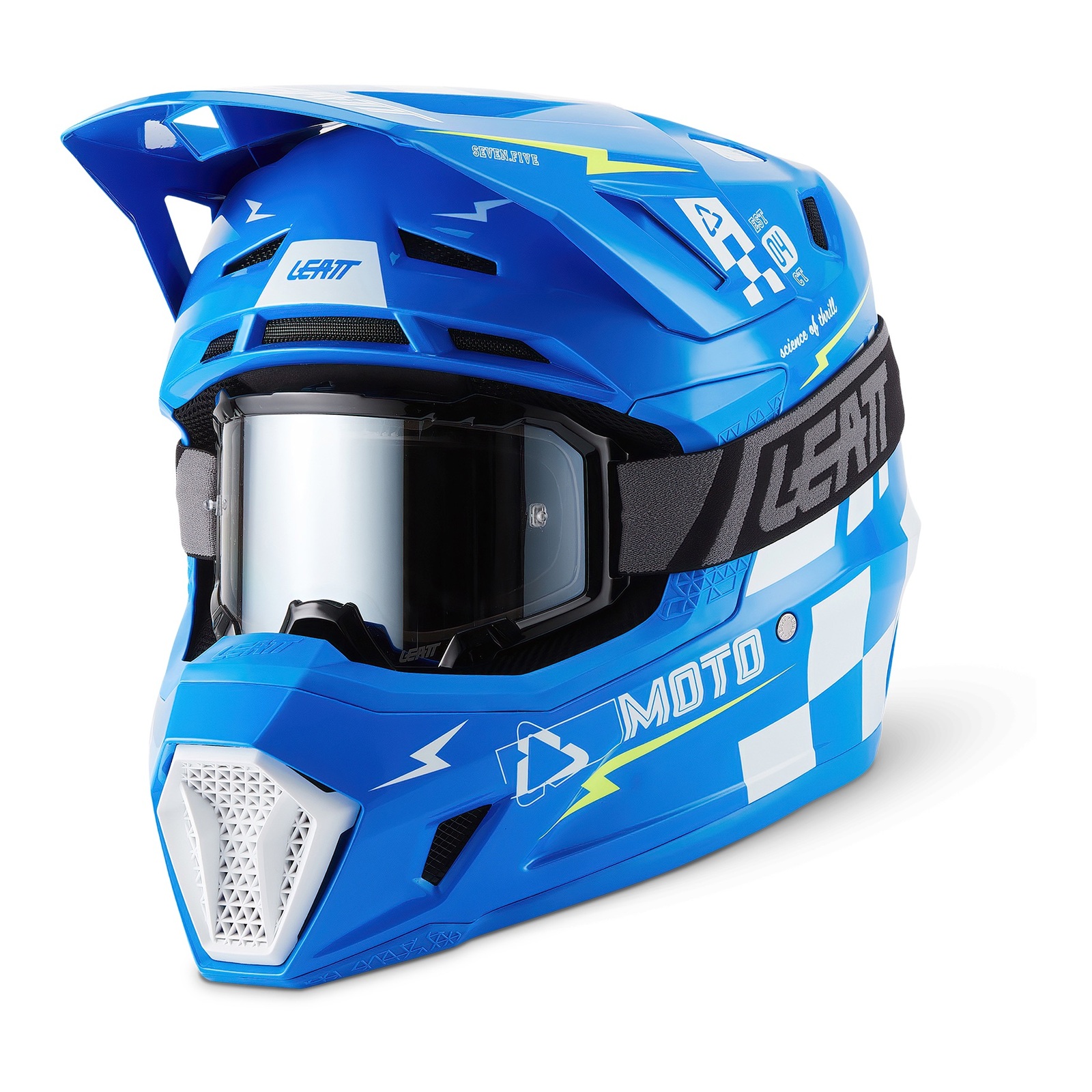 Leatt 7.5 Helmet Kit - Blue (S/55-56cm) - Image 1