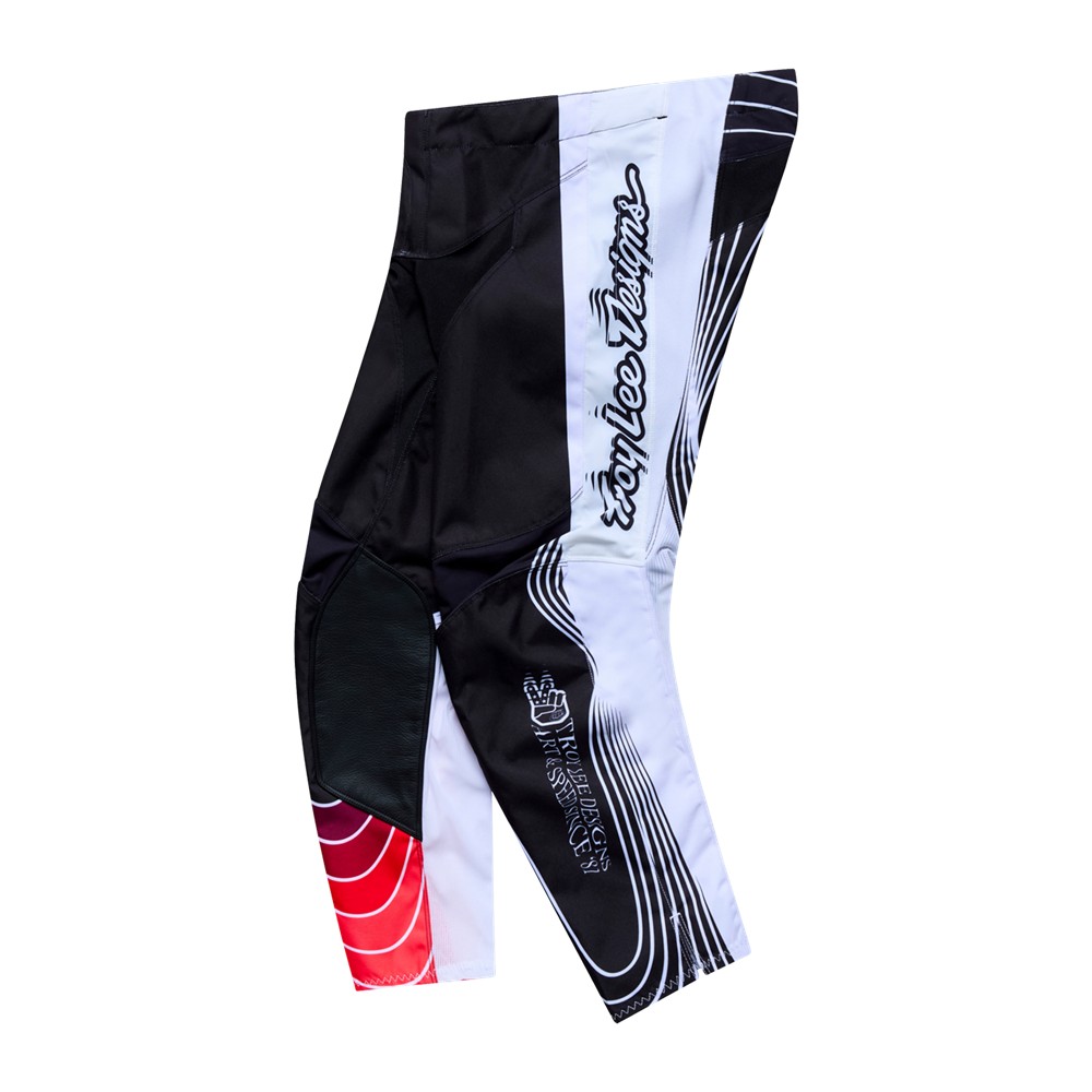 Troy Lee Designs GP Pro Stagger Motocross Pants Black/Red - Image 1
