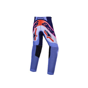 Alpinestars Youth Supertech Dyna Motocross Pants Light Violet/Deep Purple/Pink Fluoro - Image 2