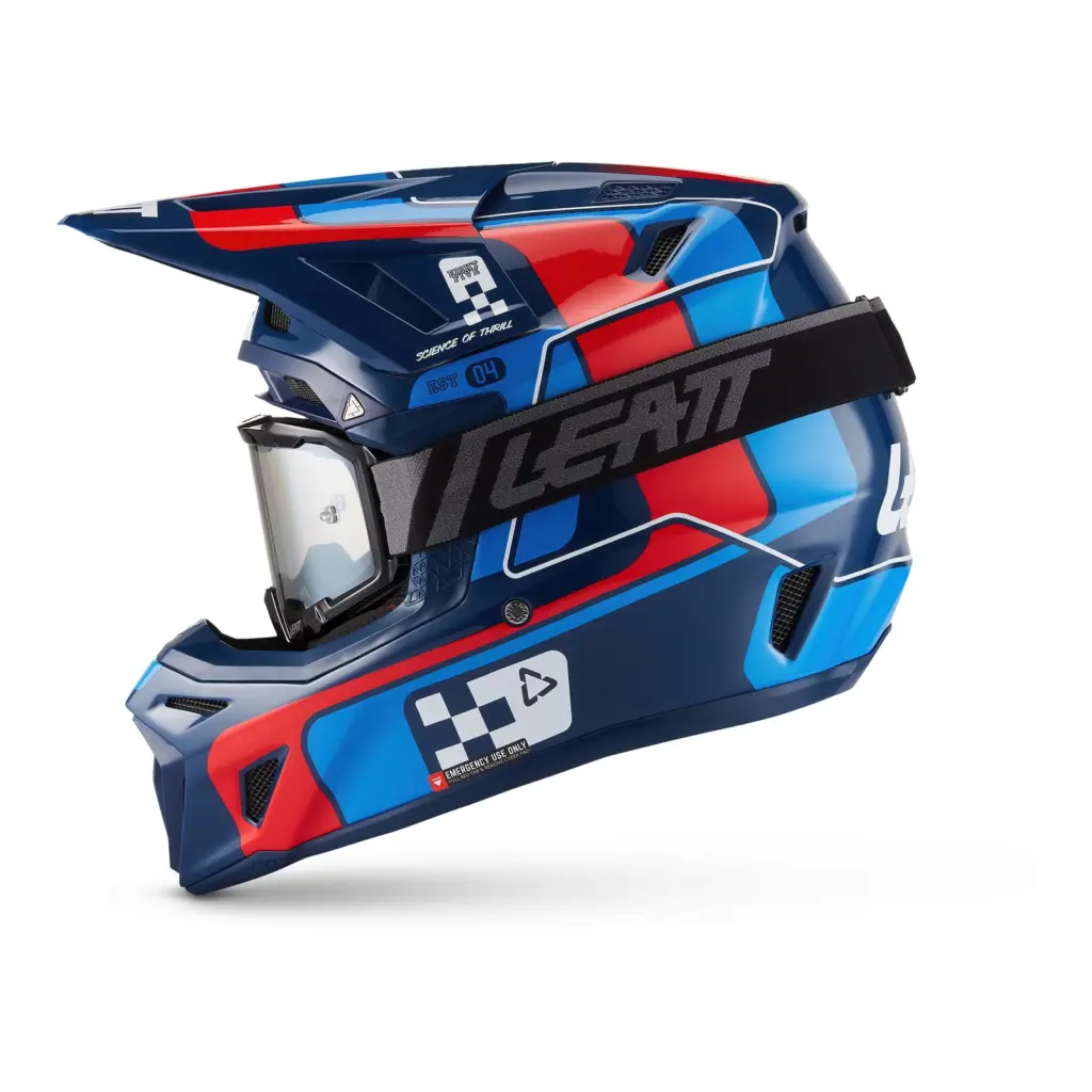 Leatt 8.5 Helmet Kit - Blue / Red (XS/53-54cm)
