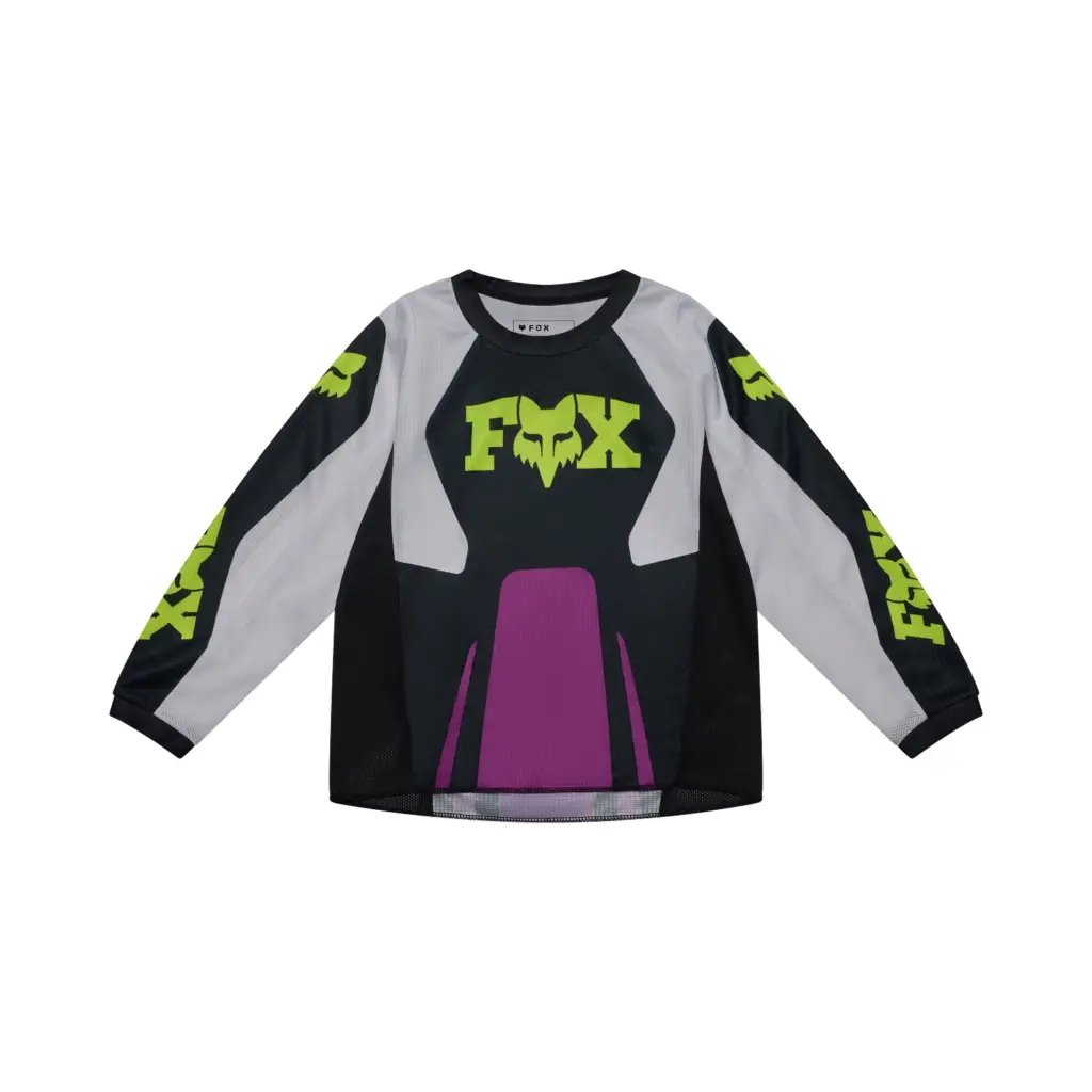 Fox 180 Raid Motocross Jersey Kids Purple Lava