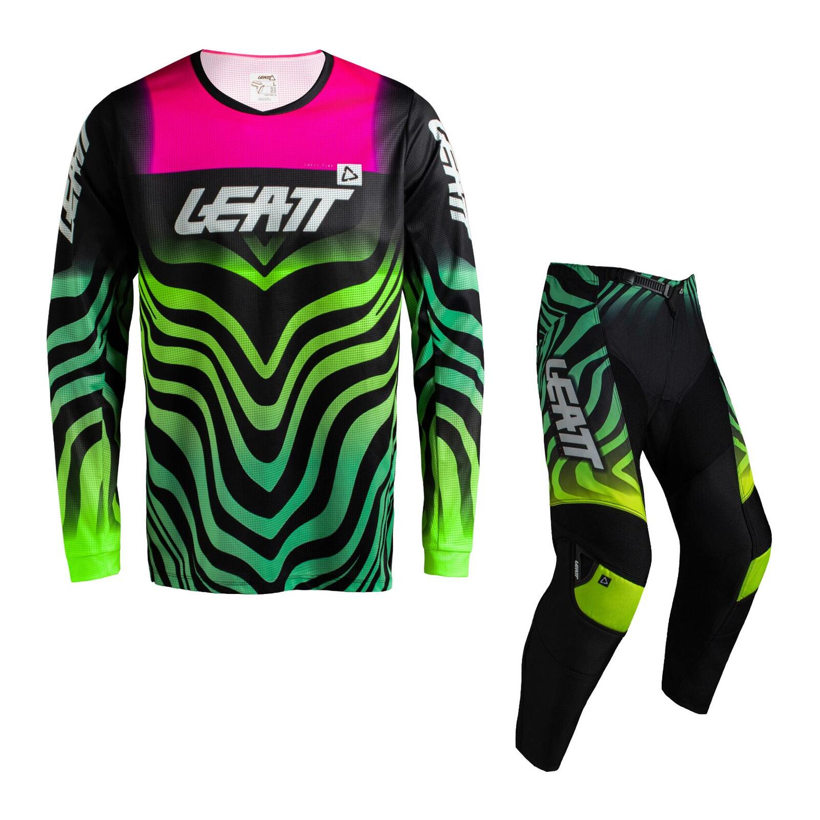 Leatt 3.5 Junior Ride Kit - Tiger Pink (M/130-140cm) - Image 1