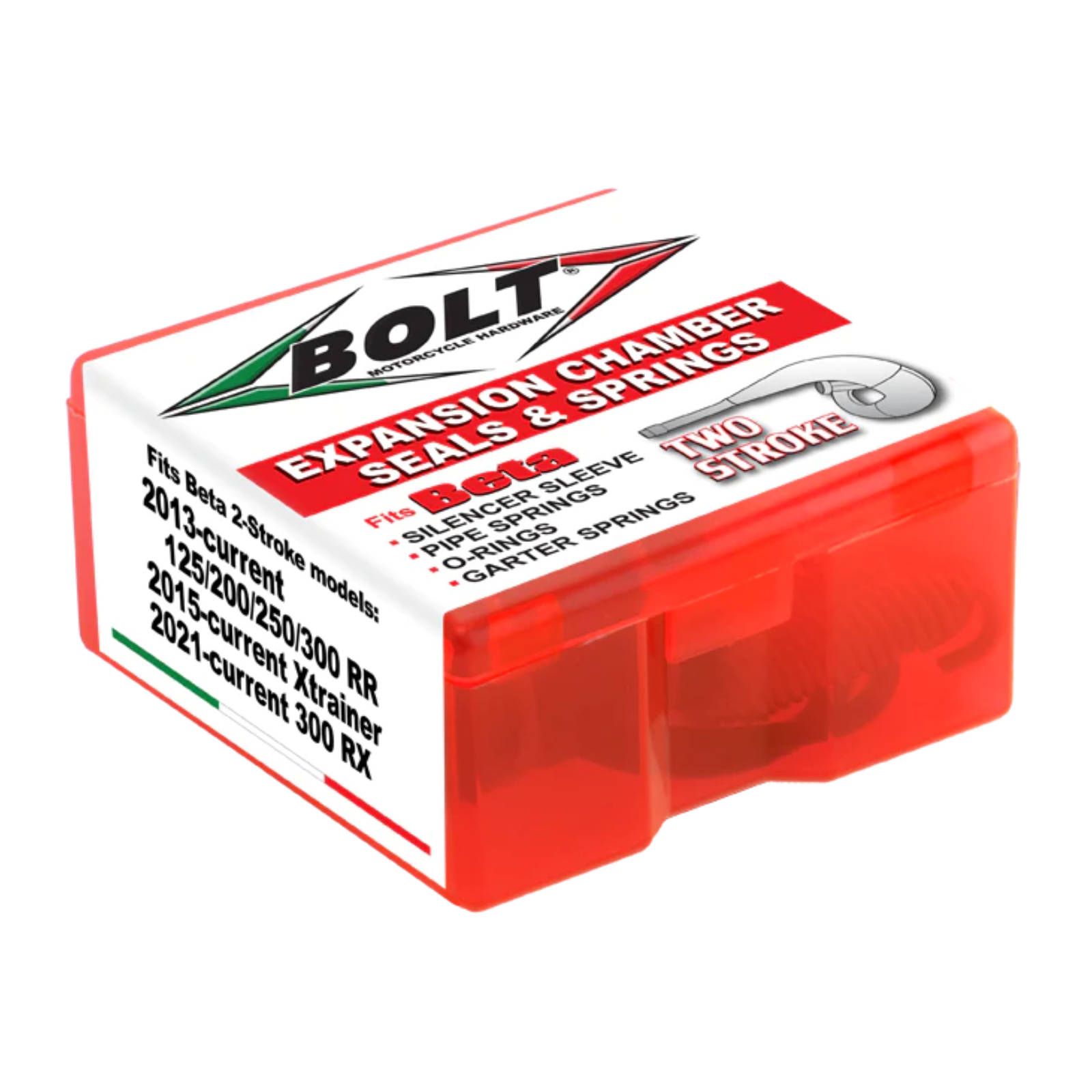 BOLT 2-STK PIPE ORING/SLEEVE/SPRNGS - BETA - Image 1
