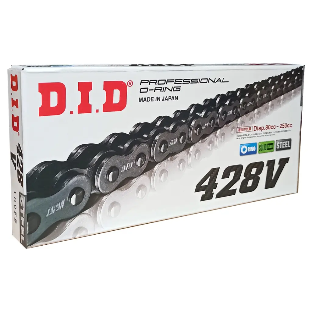 428V x 124FB FJ O'Ring / DID chain w/clip link