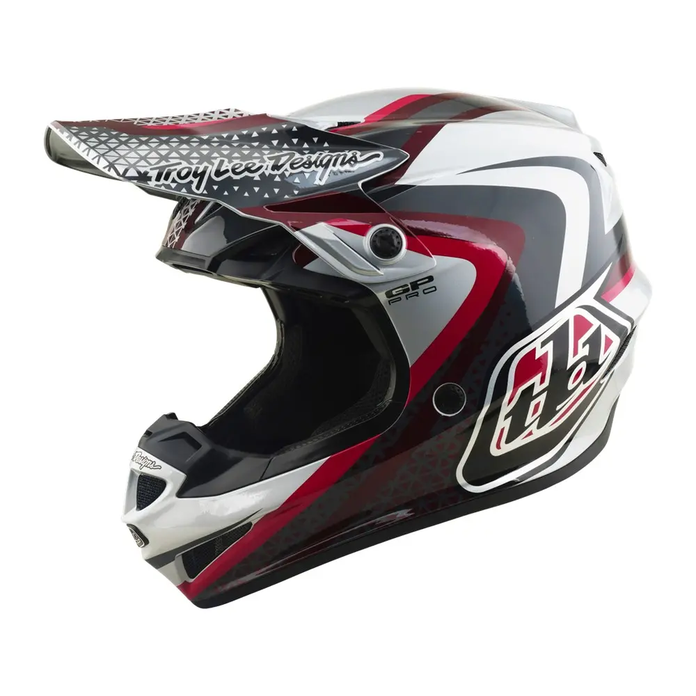 Troy Lee Designs GP Pro Slides Motocross Helmet Grey