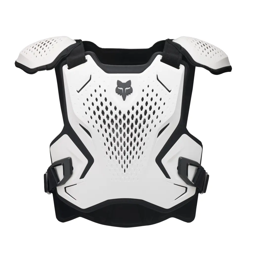 Fox R3 Chest Guard Youth White