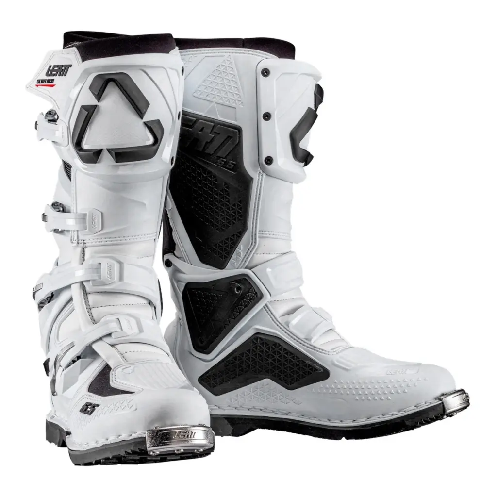 Leatt 6.5 Motocross Boots White