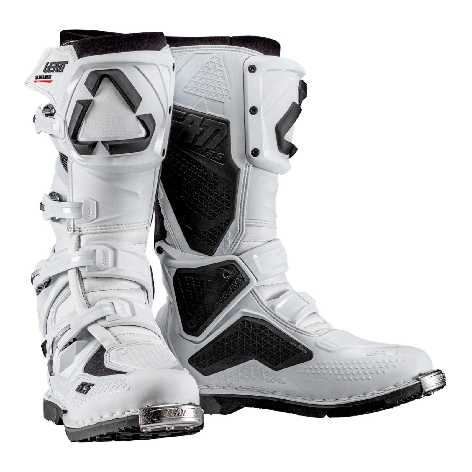 Leatt 6.5 Motocross Boots White - Image 1