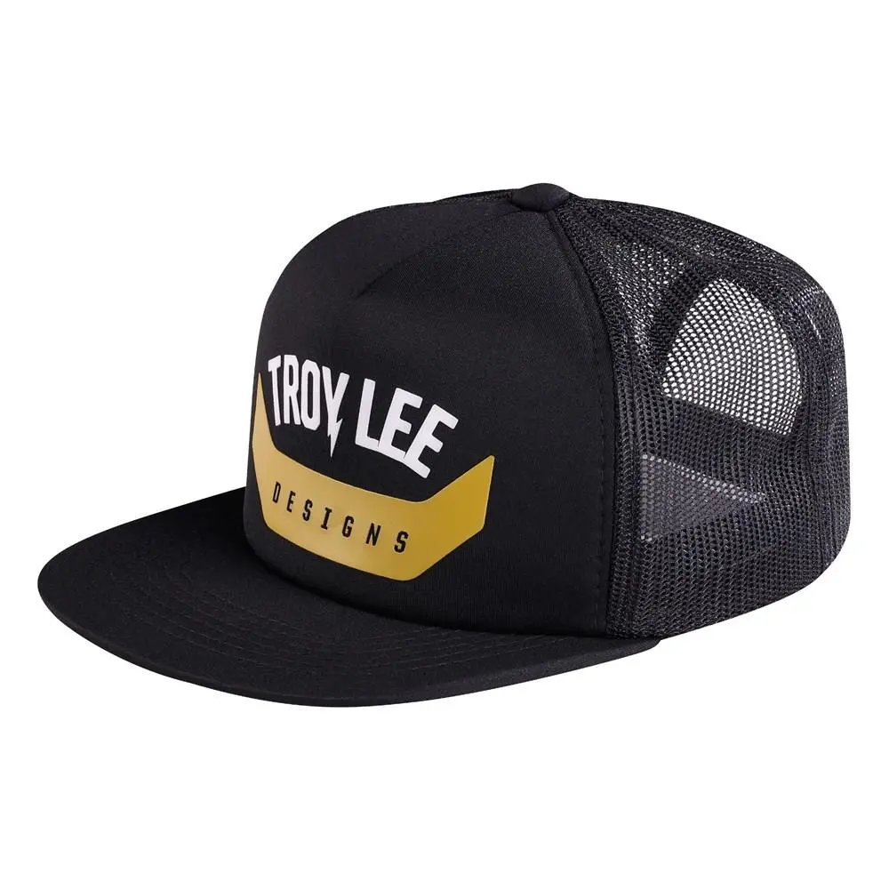 Troy Lee Designs Trucker Arc Snapback Cap Black /Gold