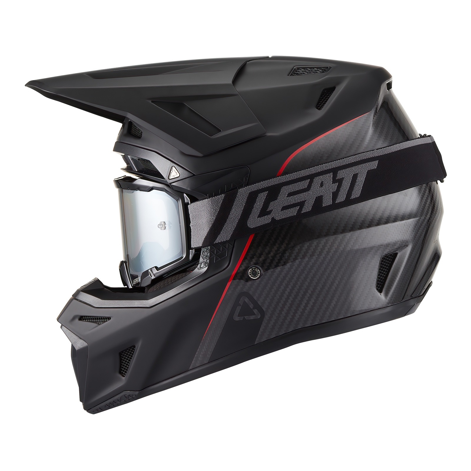 Leatt 9.5 Carbon FIM Motocross Helmet - Image 2