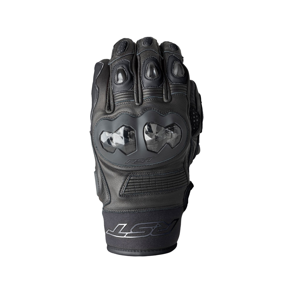 RST Freestyle 3 D3O CE Leather Gloves Black - Image 1