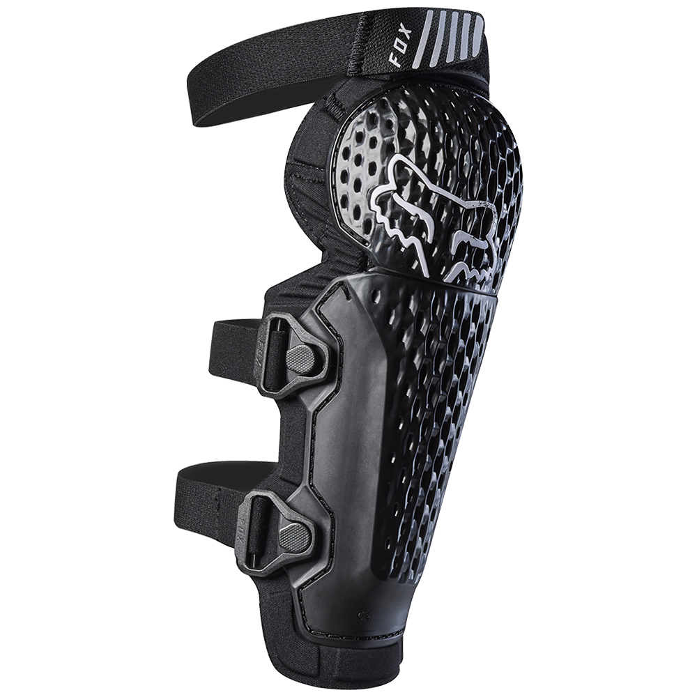 Fox Titan Race Knee Guard Youth Black - Image 1