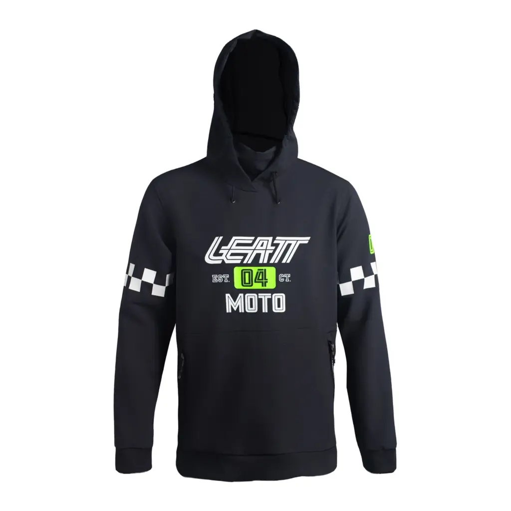 Leatt 5.5 ThermaFlow Hoodie - Speed Black (L)