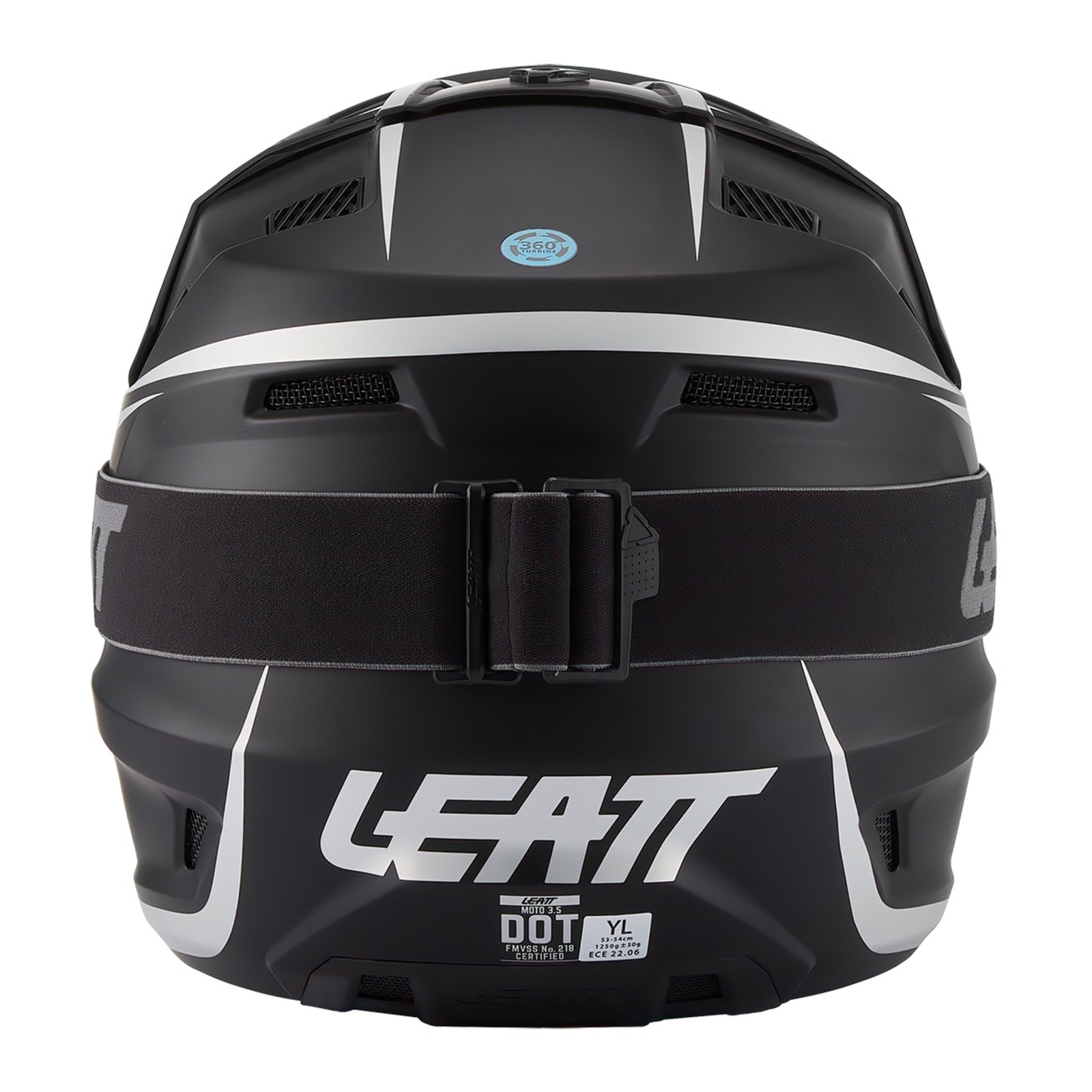 Leatt 3.5 Junior Helmet Kit - Black (L/53-54cm) - Image 3