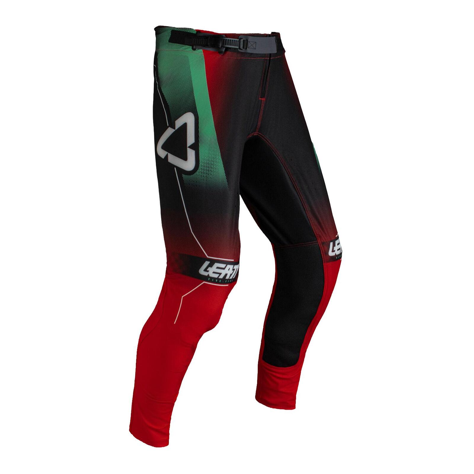 Leatt 5.5 I.K.S Motocross Pants Fade Red - Image 1