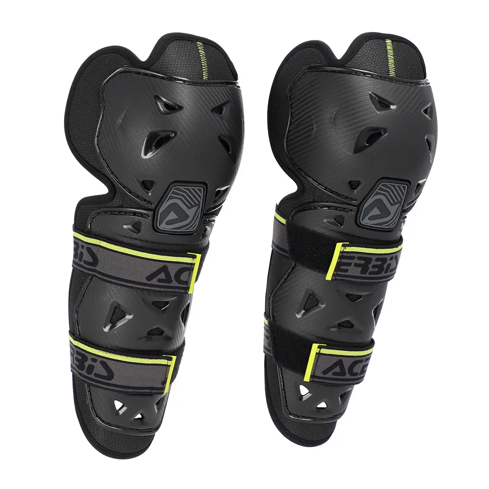 Acerbis Profile Knee Guard Black/Yellow