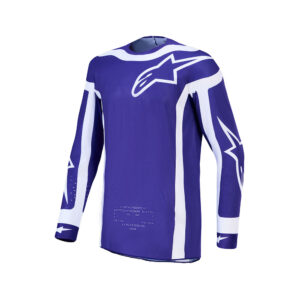 Alpinestars Supertech Vesta Motocross Jersey Deep Blue/White - Image 1