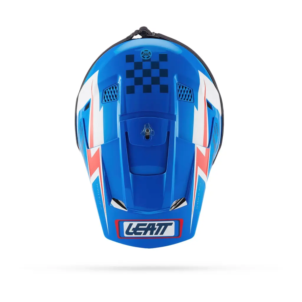 Leatt 3.5 Motocross Helmet Kit Blue