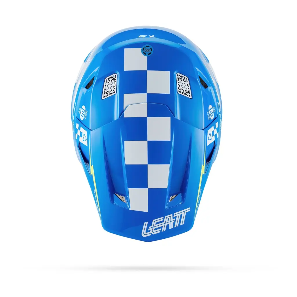 Leatt 7.5 Motocross Helmet Kit Blue