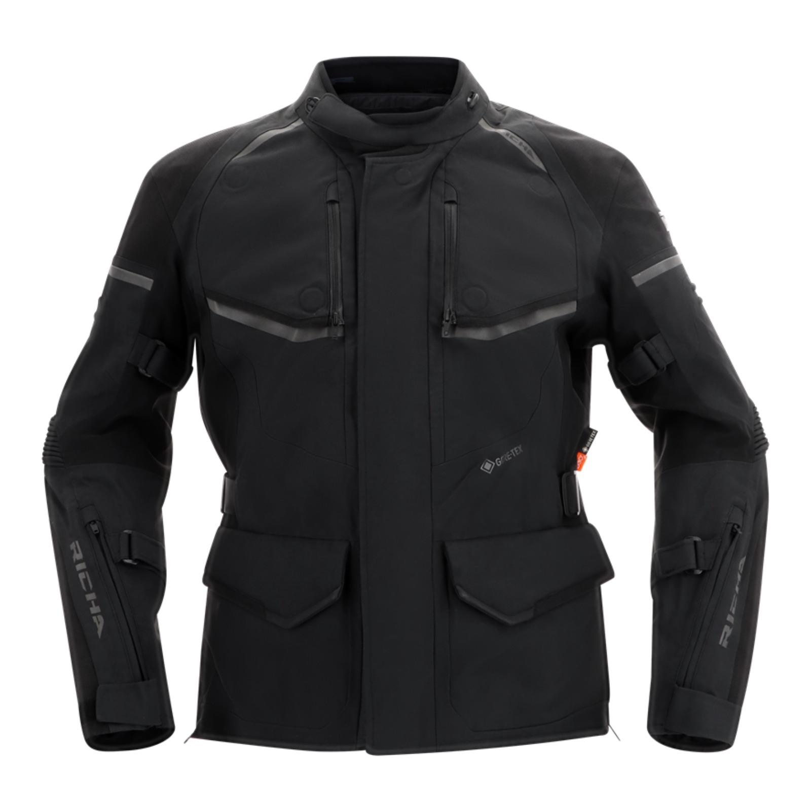 Richa Atlantic 2 Gore-Tex Road Jacket Black - Image 1