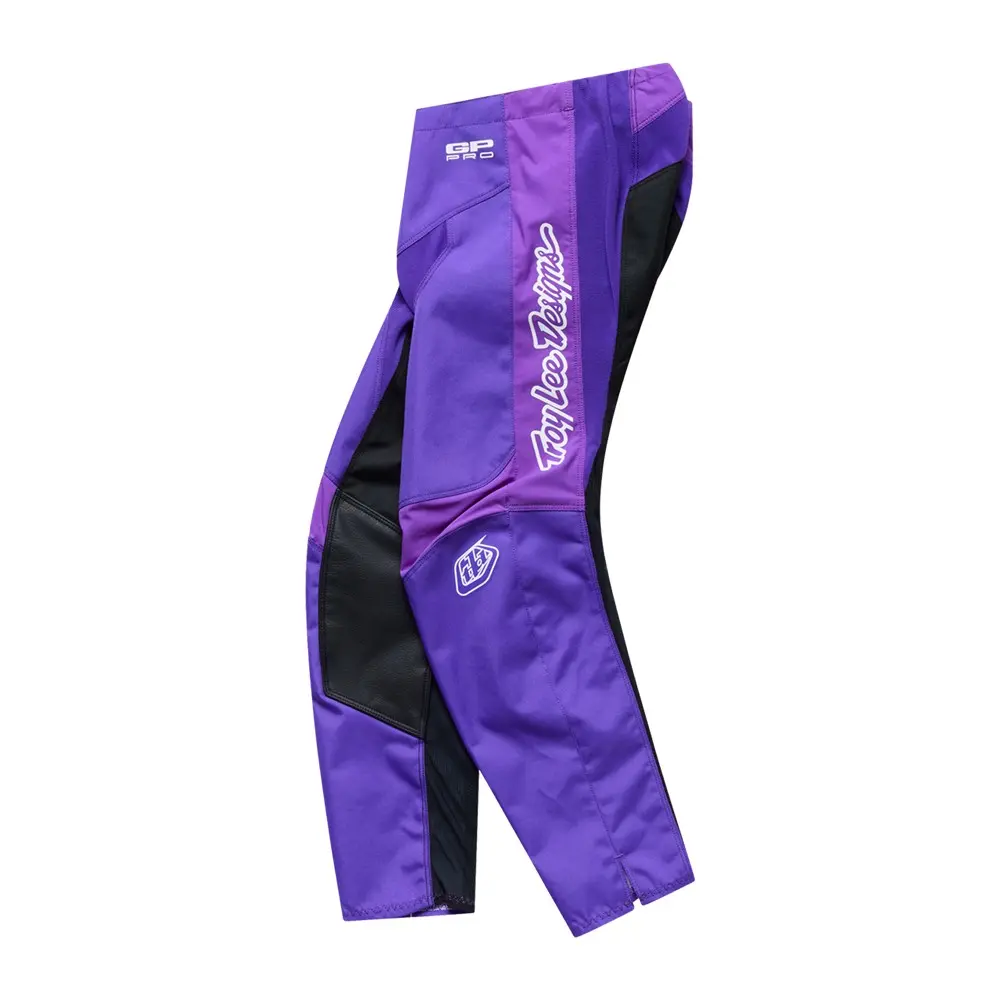 Troy Lee Designs GP Pro Mono Motocross Pants Youth Neo Purple