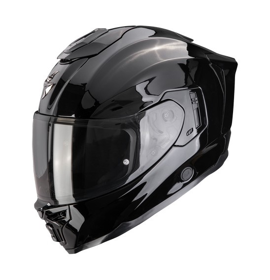 Scorpion EXO-1500 AIR SOLID Road Helmet Black - Image 1