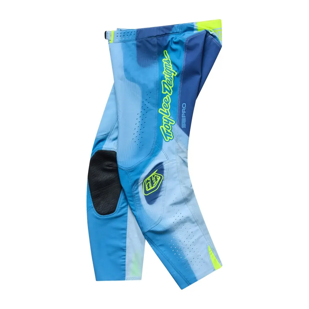Troy Lee Designs SE Pro Illusion Motocross Pants Youth Slate/Flo Yellow