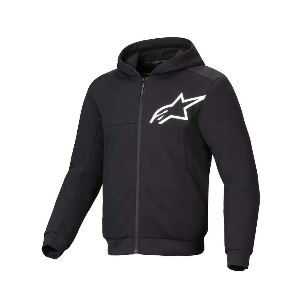 Alpinestars Chrome v2 Sport Hoodie Black/White - Image 1