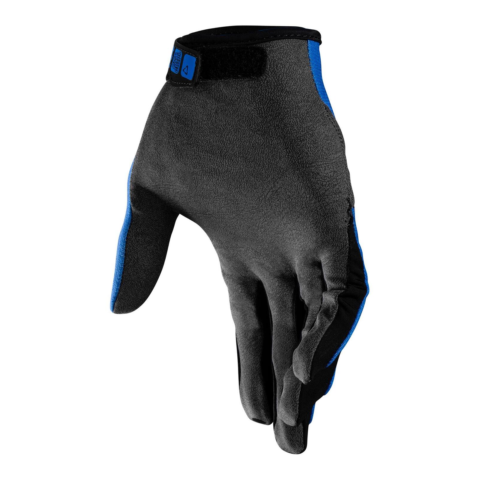 Leatt 1.5 GripR Motocross Gloves Blue - Image 3