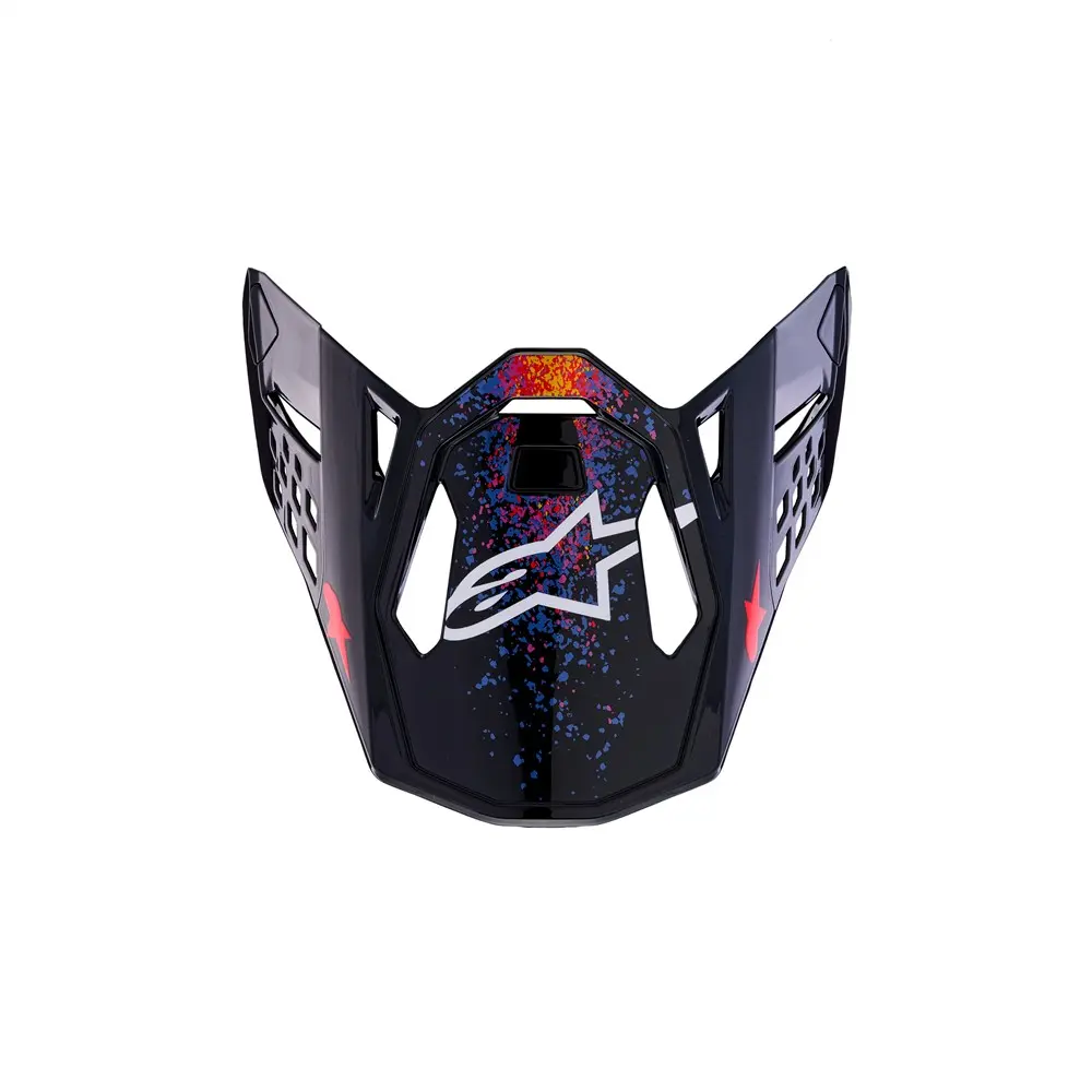 Alpinestars S-M10 Visor Limited Edition Black Hole Black Burst Gloss