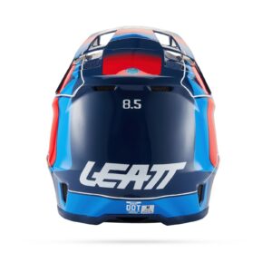 Leatt 8.5 Motocross Helmet Kit Blue/Red - Image 8