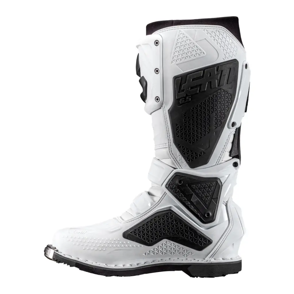 Leatt 6.5 Motocross Boots White