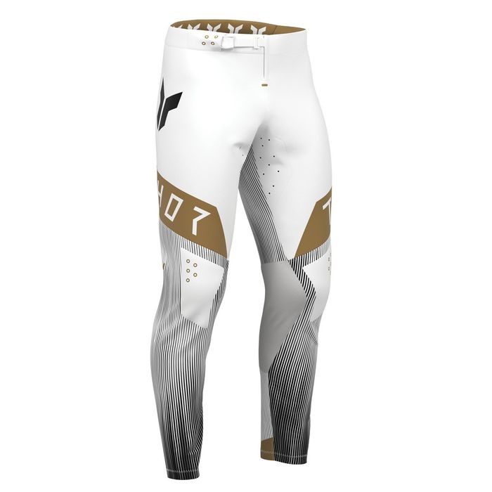 Thor Sportmode Vanish Motocross Pants White/Black - Image 2
