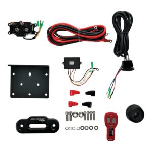 ALL BALLS 4 BOLT WINCH 4500LB SYNTHETIC ROPE - Image 5