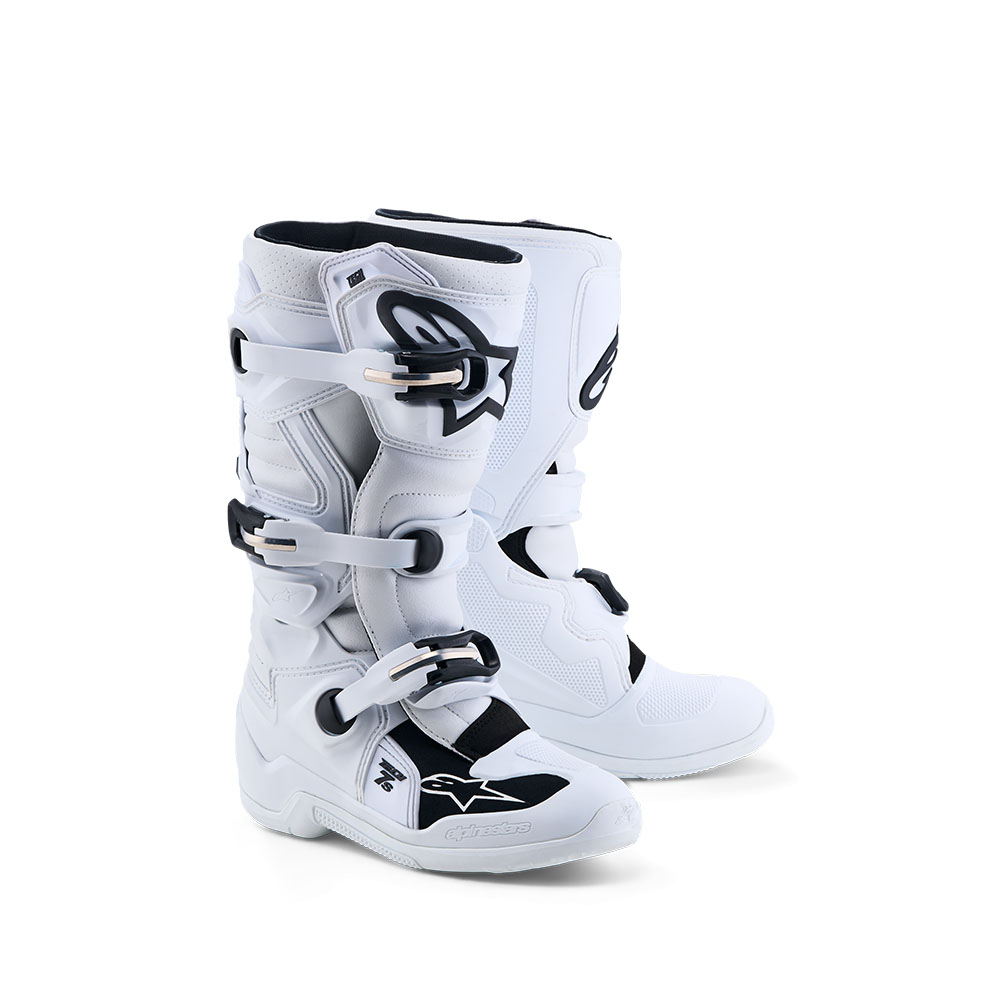 Tech-7S MX Boots White 4 - Image 1