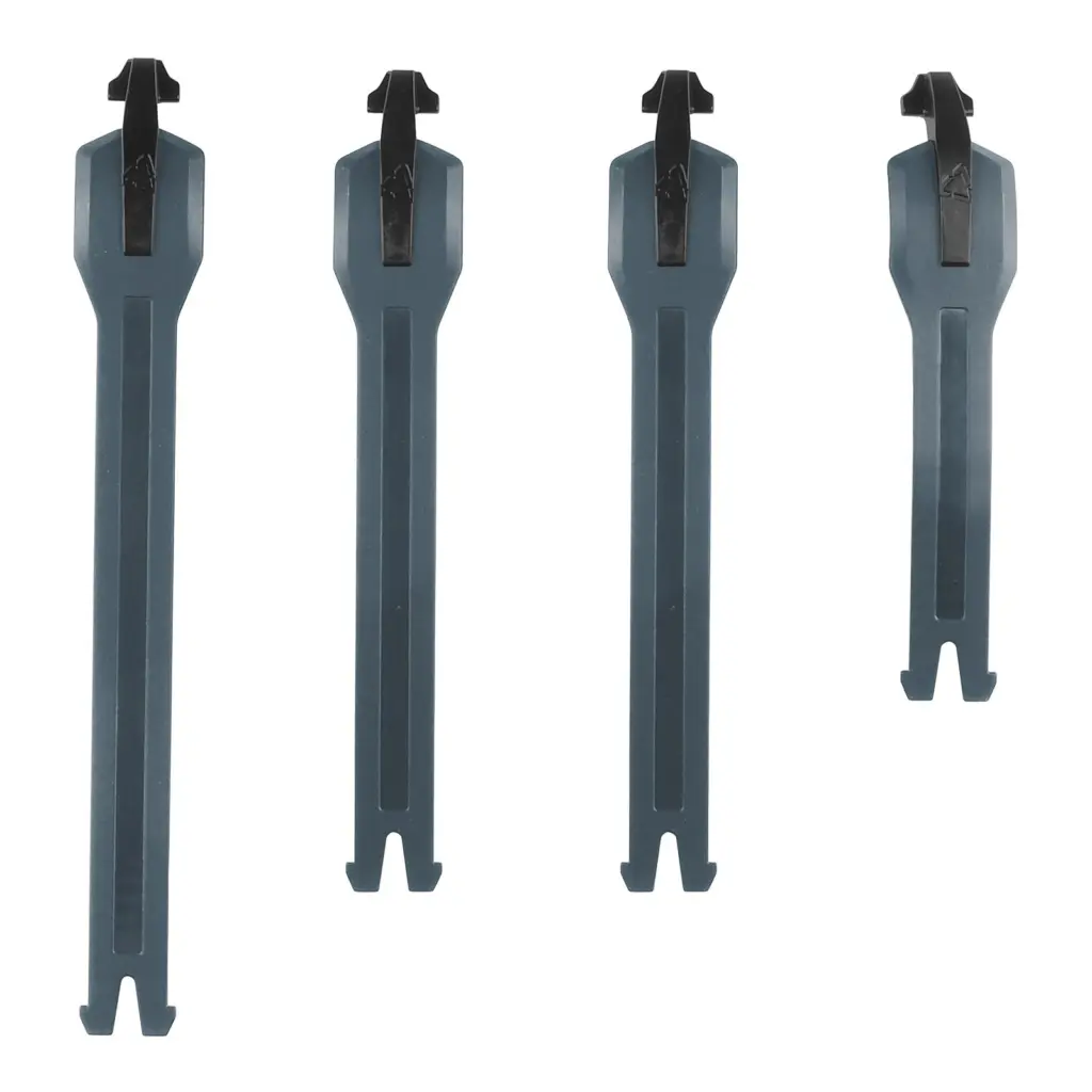 LEATT BOOT STRAP KIT 4.5/5.5 FLEXLOCK 4-pcs GRAPHENE