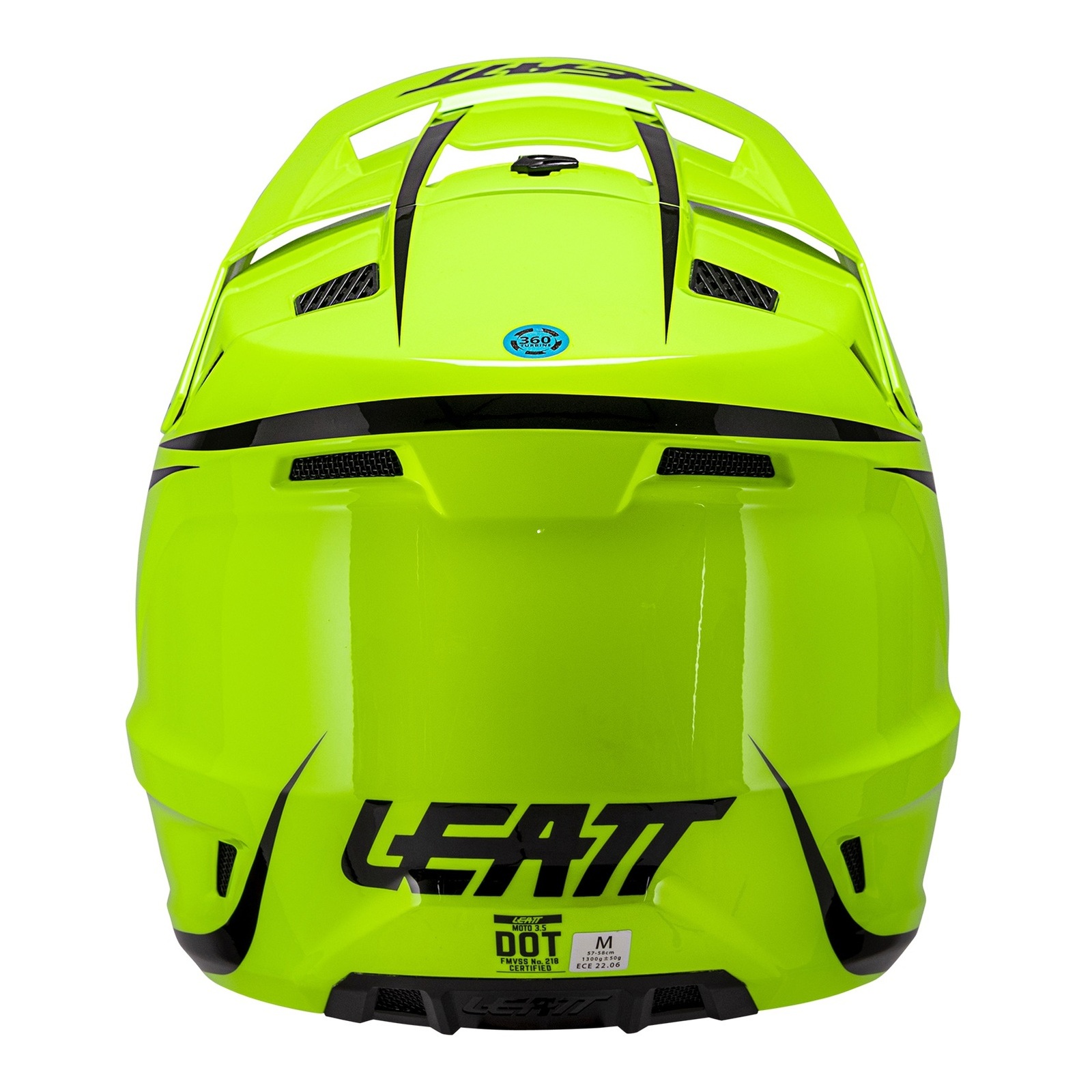 Leatt 3.5 Helmet Kit - Neon Yellow (2XL/63-64cm) - Image 8