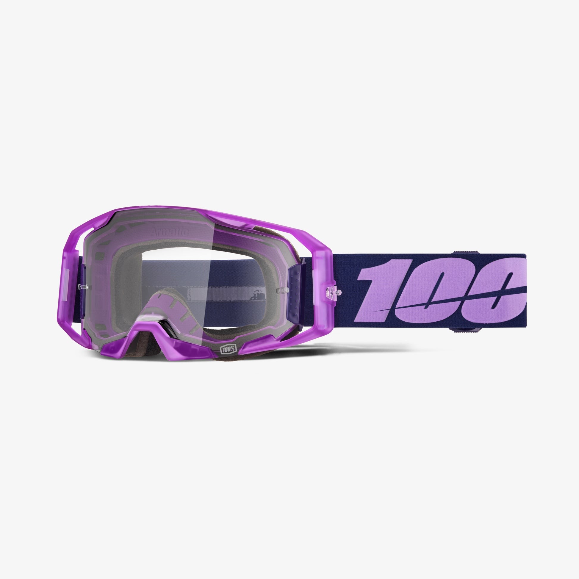 100% Armatic Toyoko Motocross Goggles Clear Lense - Image 1